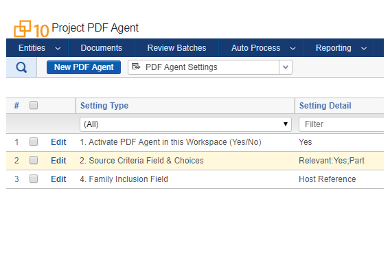 PDF Agent - Auto Convert Settings